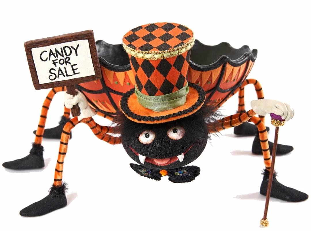 Katherine's Collection Silly Spider Candy Bowl New! 3 Katherine's Collection Silly Spider Candy Bowl New!