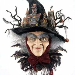 Katherine's Collection Which Way To Witchville Witch Wall Piece