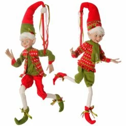 Raz Skip & Jump Posable Elves New!