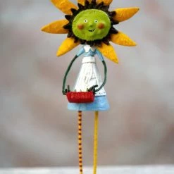 New! Lori Mitchell Sally Sunflower Figurine