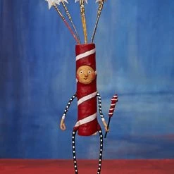 Sparky Firecracker Figurine - Lori Mitchell