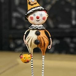 Lori Mitchell Trick Or Treat Clown Figurine
