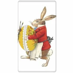 Mary Lake-Thompson Rabbit Decorator Flour Sack Towel