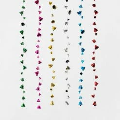 One Hundred 80 Degrees New! Metallic Metal Bell Garland