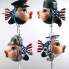 Katherine's Collection Military Kissing Fish Ornaments