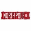 Raz North Pole Road Sign