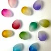 TheHolidayBarn.com New! Frosted Ombre Glass Eggs
