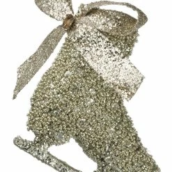 Sullivans Christmas Prized Silver Skate Ornament