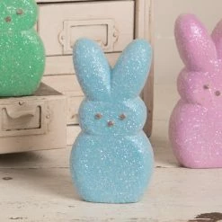 Bethany Lowe Peeps® Blue Bunny Figurine, 6" New!