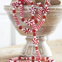 Raz Peppermint Candy Garland