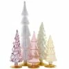 Cody Foster Pink & Pearl Candy Glass Trees New!