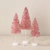 Bethany Lowe New! My Silly Valentine Bottle Brush Trees