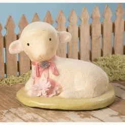Bethany Lowe Precious Lamb, Paper Mache New!