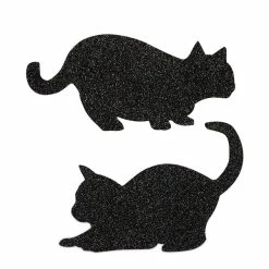 Bethany Lowe Prowling Cat Silhouttes New!