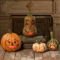 Bethany Lowe Grouchy Gourd Luminary