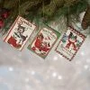 Bethany Lowe Retro Christmas Book Ornaments