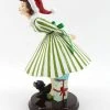 TheHolidayBarn.com Retro Christmas Kissing Girl