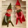 Bethany Lowe Retro Elf Ornaments