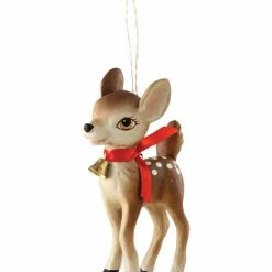 Bethany Lowe Retro Fawn Ornament
