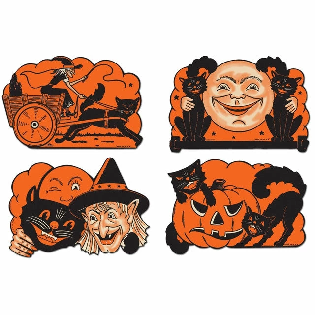 Beistle Vintage Paper Halloween Cutouts Beistle Vintage Halloween 3 Beistle Vintage Paper Halloween Cutouts Beistle Vintage Halloween