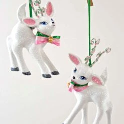 Katherine's Collection Sweet Retro Reindeer Ornaments