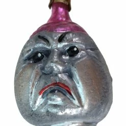 Nostalgie Christbaumschmuck Vintage Patina Two Face Ornament