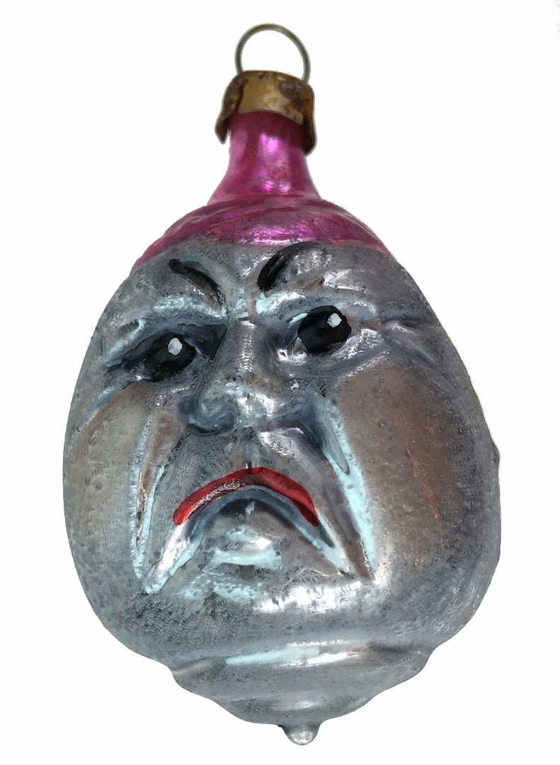 Nostalgie Christbaumschmuck Vintage Patina Two Face Ornament 4 Nostalgie Christbaumschmuck Vintage Patina Two Face Ornament