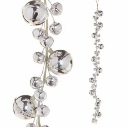 Raz New! Silver Bell Garland