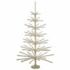 Raz New! Silver Tinsel Tree, 36"