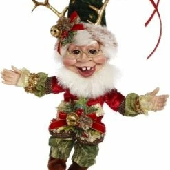 New! Mark Roberts Sleigh Ride Elf - 13"