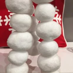 Raz New! Snowball Garland