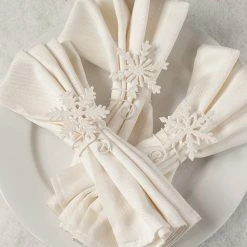 Bethany Lowe Snowflake Napkin Holders New!