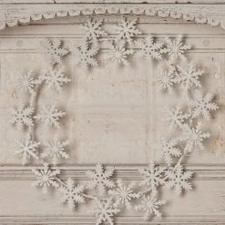 Bethany Lowe Snowflake Tin Wreath