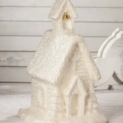 Bethany Lowe Snowy Church, Large Paper Mache