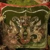 Katherine's Collection Spice Traditions Velvet Pillow Cover New!