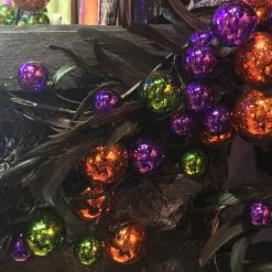 One Hundred 80 Degrees Halloween Ball Garland, Large