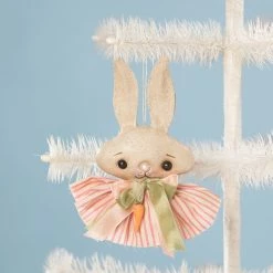 Bethany Lowe Spring Fling Bunny Ornament