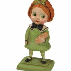 Bethany Lowe New! St. Patty Girl With Irish Bread