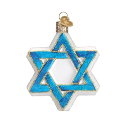 Old World Christmas Star Of David Ornament