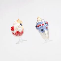 One Hundred 80 Degrees New! Sundae Ornaments