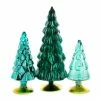 Cody Foster Tonal Teal Trees, Glass