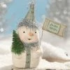 Bethany Lowe The Littlest Snowman With Love Never Melts Sign