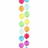 Cody Foster Christmas Translucent Rainbow Glass Ball Garland - Small