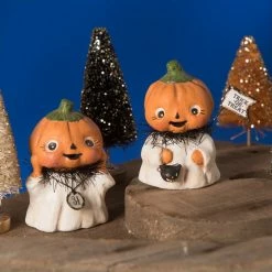 Bethany Lowe New! October 31st Pumpkinhead