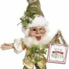 New! Mark Roberts Under The Mistletoe Elf - 10" 2 New! Mark Roberts Under The Mistletoe Elf - 10"