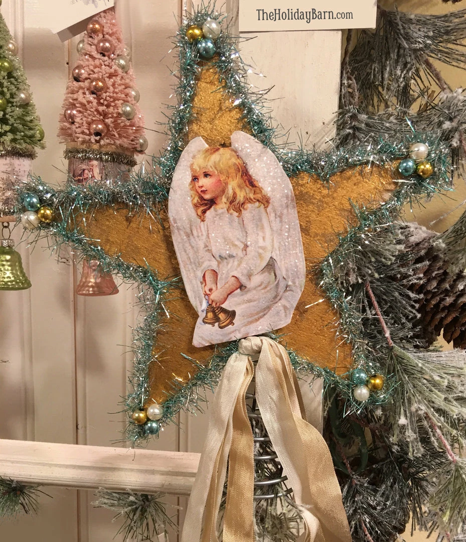 Bethany Lowe Angel Star Tree Topper