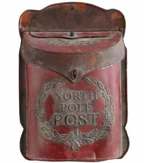 Creative Co-Op Santa's North Pole Mailbox 3 Creative Co-Op Santa's North Pole Mailbox