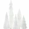 Cody Foster New! White Candy Glass Trees, Large