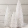Bethany Lowe Winter White Flocked Trees New!