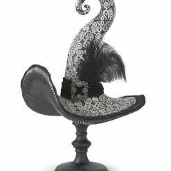 TheHolidayBarn.com New! Witch Hat On Pedestal